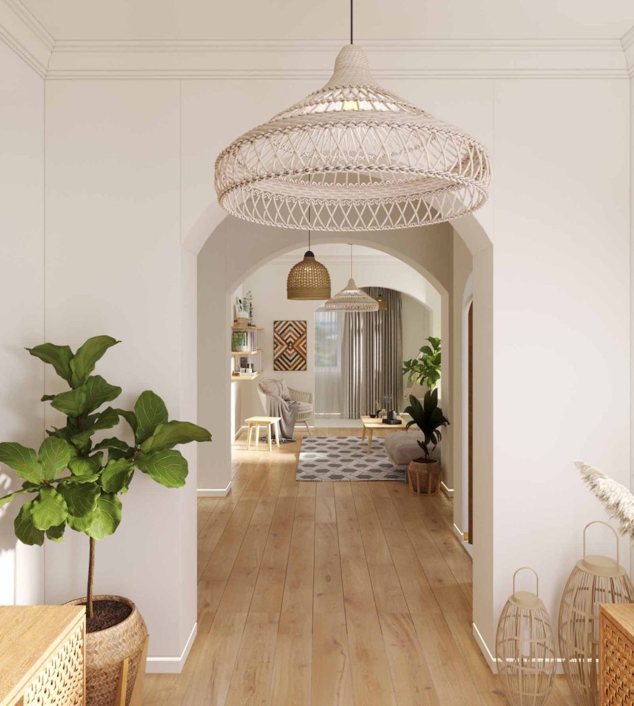 3d-interior-render-of-hallway